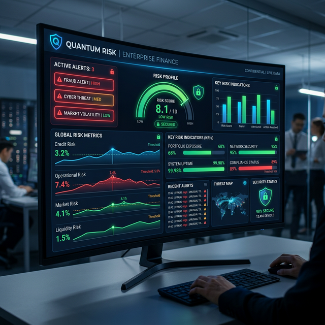 Enterprise Risk Control Dashboard