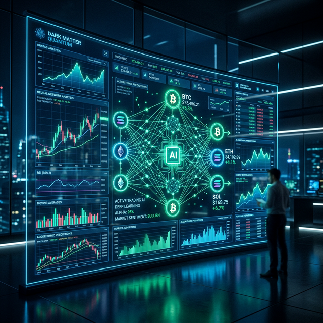 AI Cryptocurrency Quant Trading Dashboard