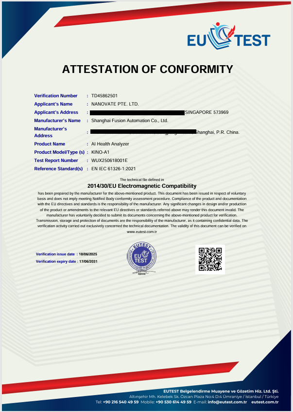 CE Certificate